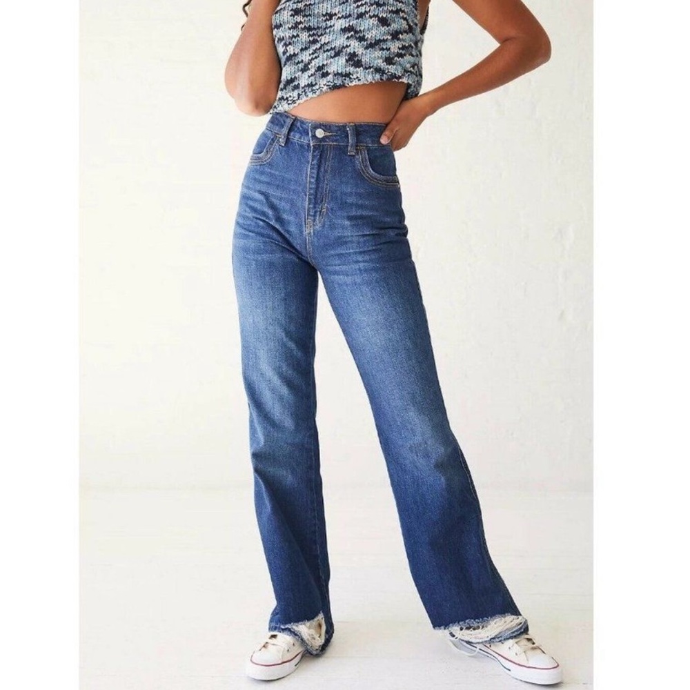 NWOT Free People We The Free Fields Flare Jeans